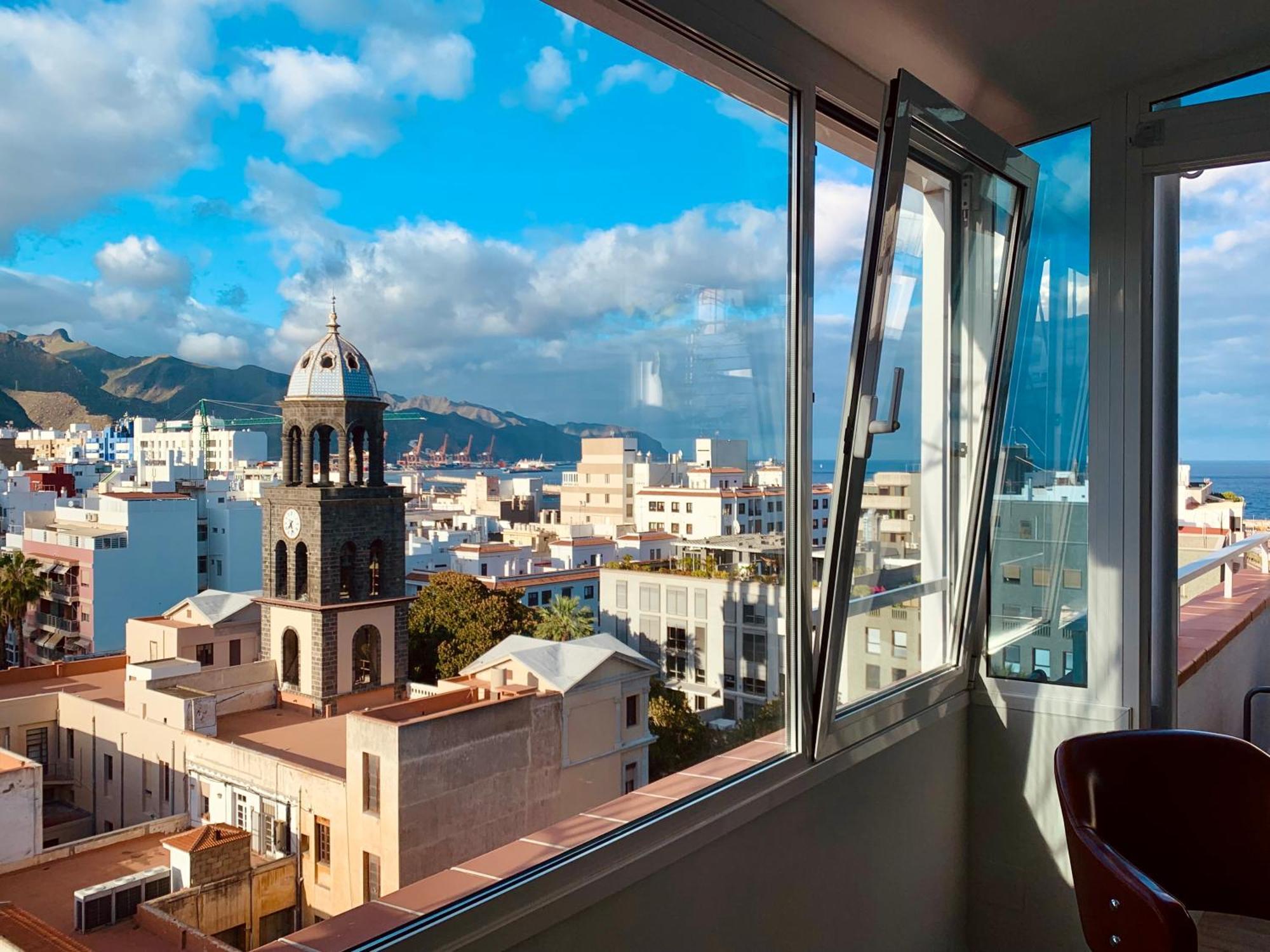 サンタクルスデテネリフェAtico Con Terraza, Vistas Panoramicas Y Parkingアパートメント エクステリア 写真