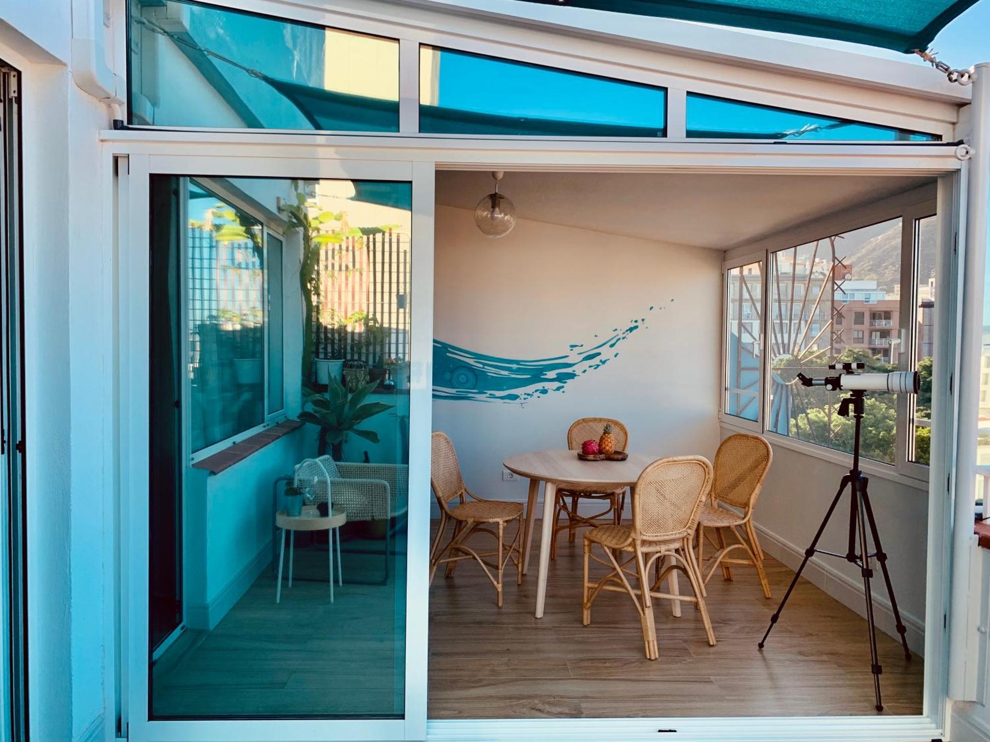 サンタクルスデテネリフェAtico Con Terraza, Vistas Panoramicas Y Parkingアパートメント エクステリア 写真